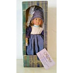 Kasma Collections Handmade Porcelain Kasma Doll Vintage NWT In The Box